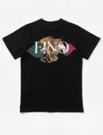 Gallofino Mex Eagle Black T Shirt