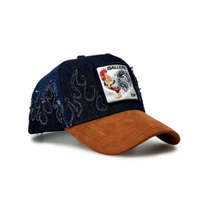Gallofino Gallero Blue Denim Trucker