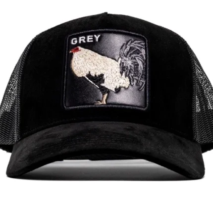 Gallo Fino GREY BLACK HAT GFGREYGALLO BLK