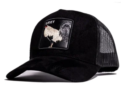 Gallo Fino GREY BLACK HAT GFGREYGALLO BLK